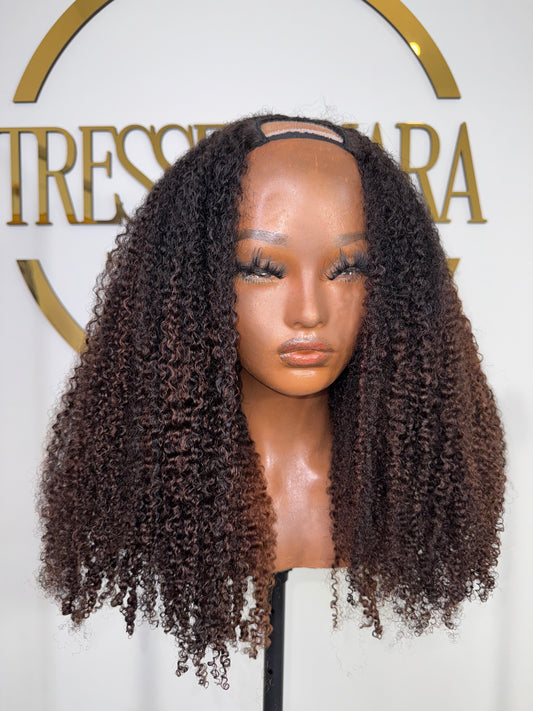 Afro Curly U-Part Wig - ZURI