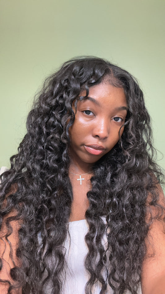 Isla Deep Wave Half Wig image 1