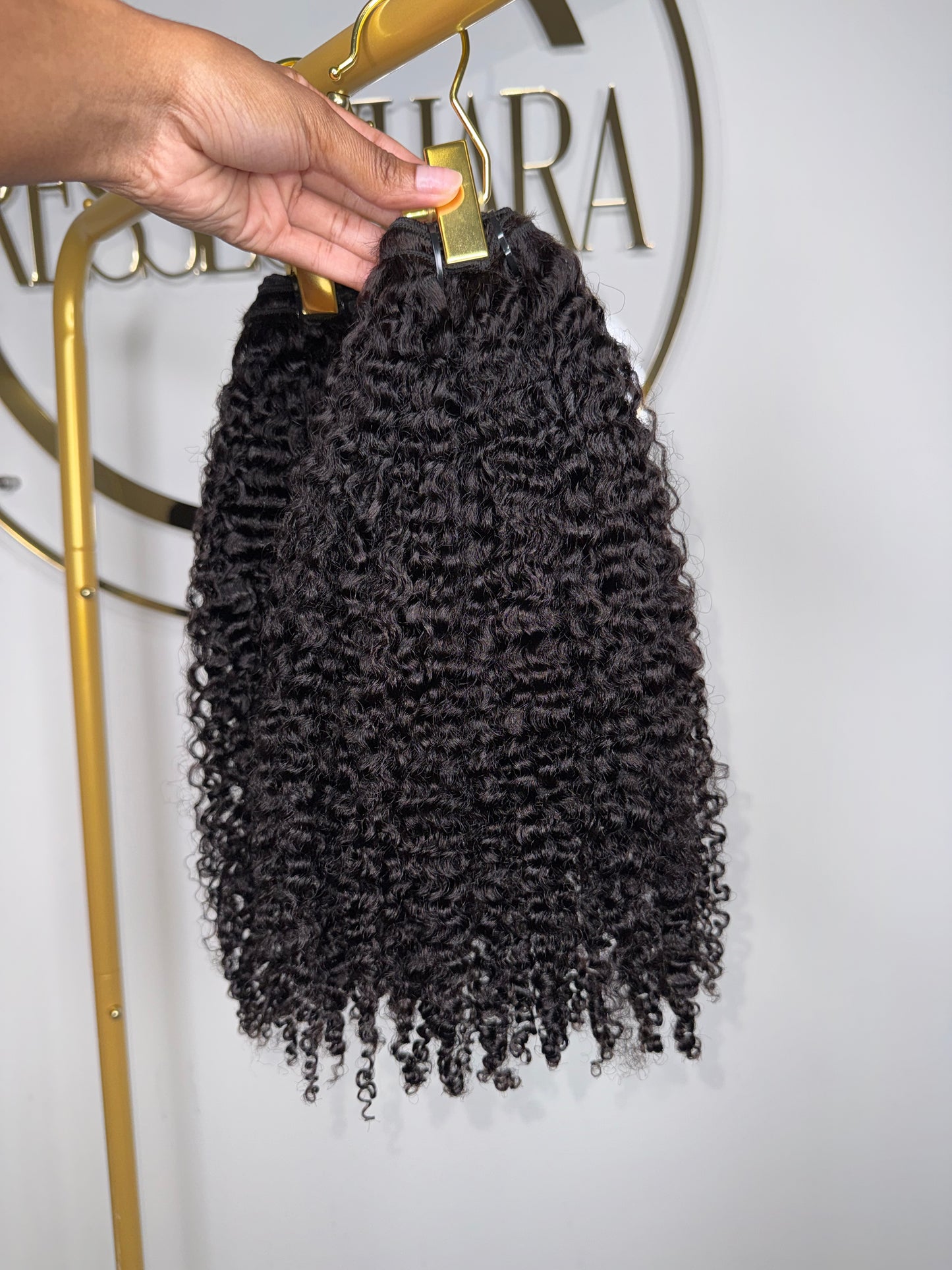 Set of 2 Afro Curly Bundles 20”