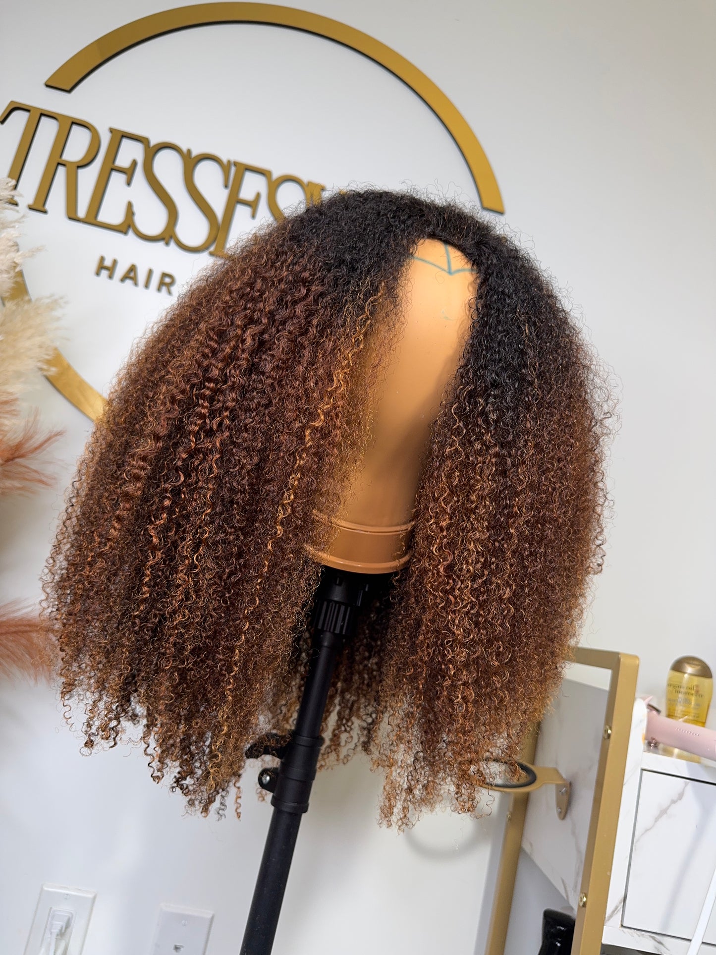 Afro Curly Half Wig - ZURI