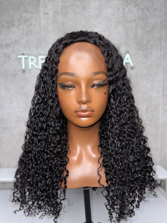 New! Venus Curly Half Wig