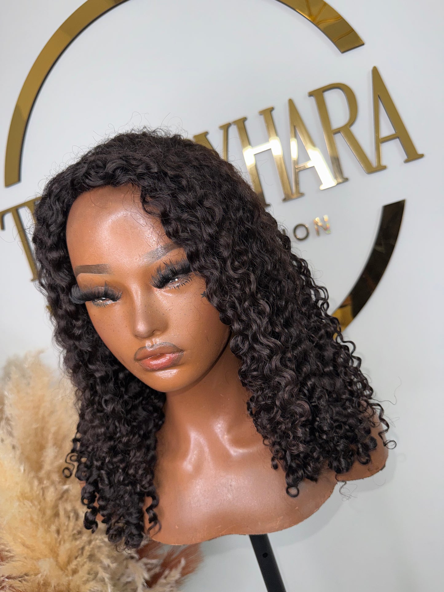 3B Curly Half Wig - VENUS