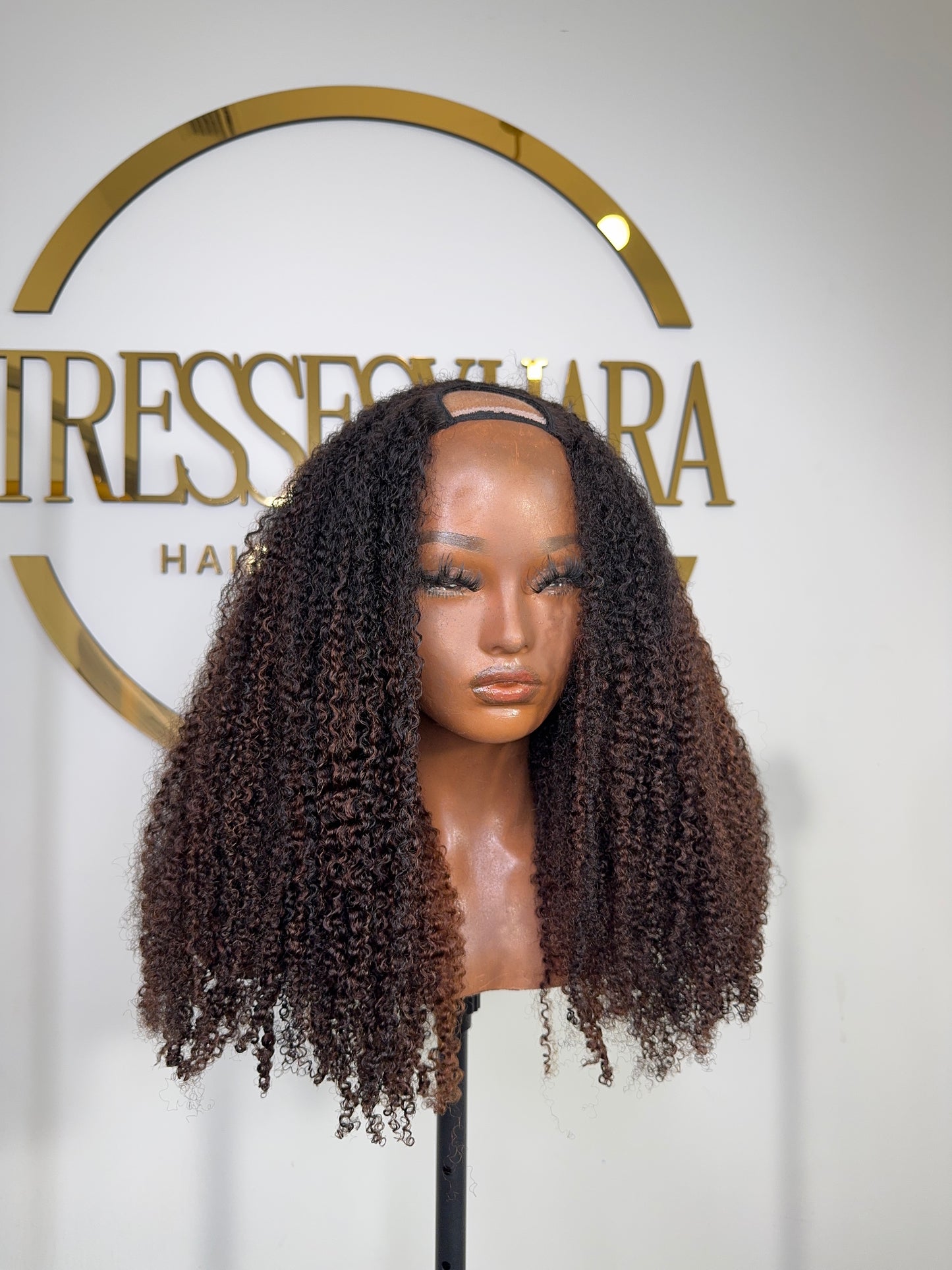Afro Curly U-Part Wig - ZURI