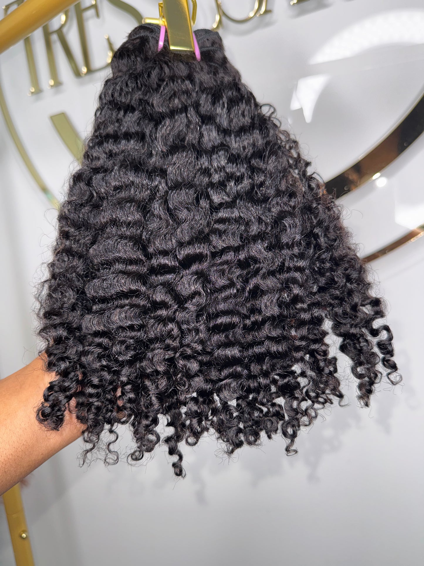 Single Kinky Curly Bundle 14”