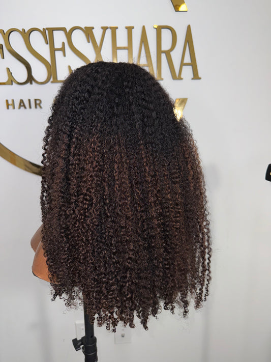 Afro Curly U-Part Wig - ZURI