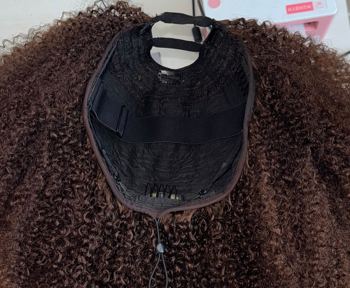 Afro Curly U-Part Wig - ZURI