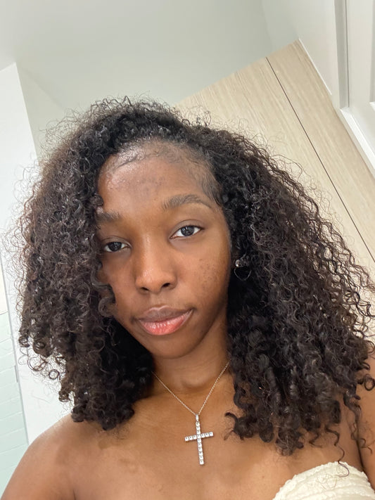 3B Curly Half Wig - VENUS