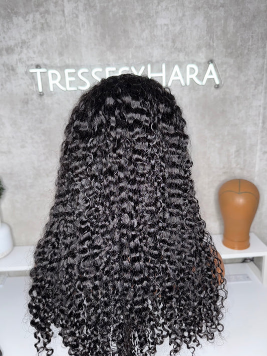 New! Venus Curly Half Wig