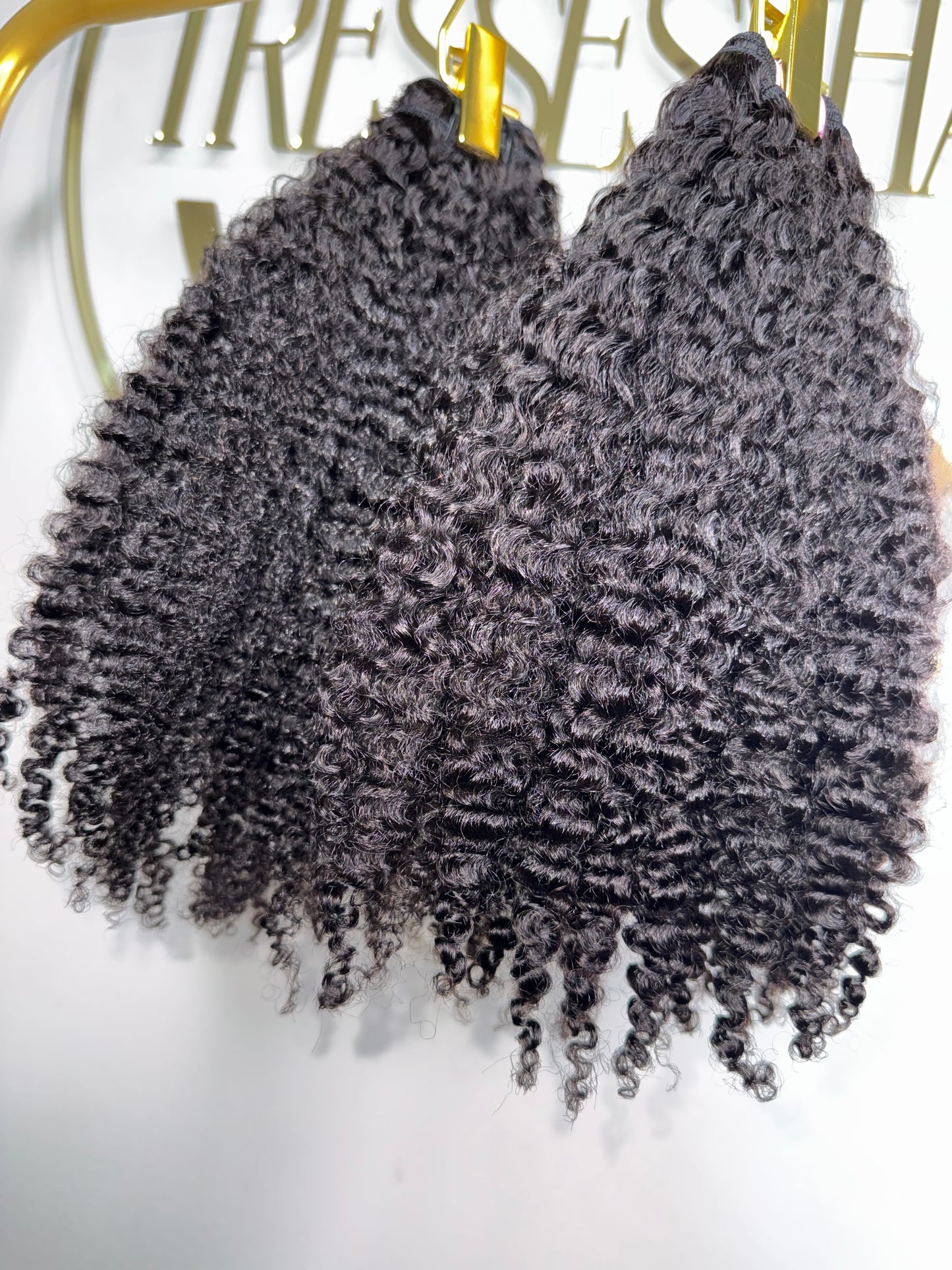 Set of 2 Afro Curly Bundles 18”
