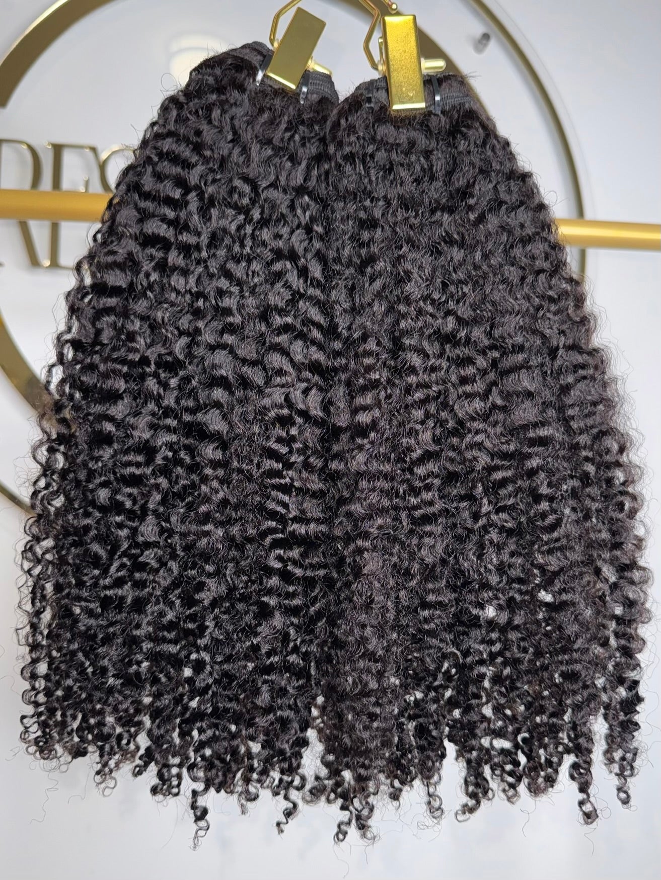 Set of 2 Afro Curly Bundles 20”