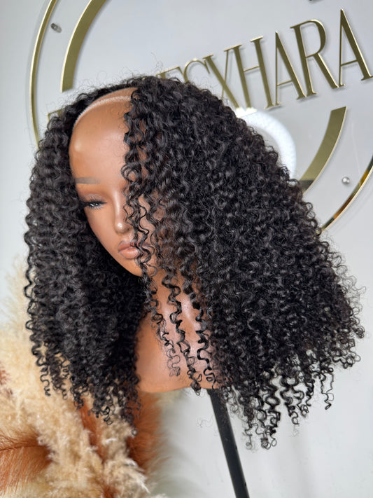 NEW! Ready to Ship Plush Curly V-Part Wig 22”
