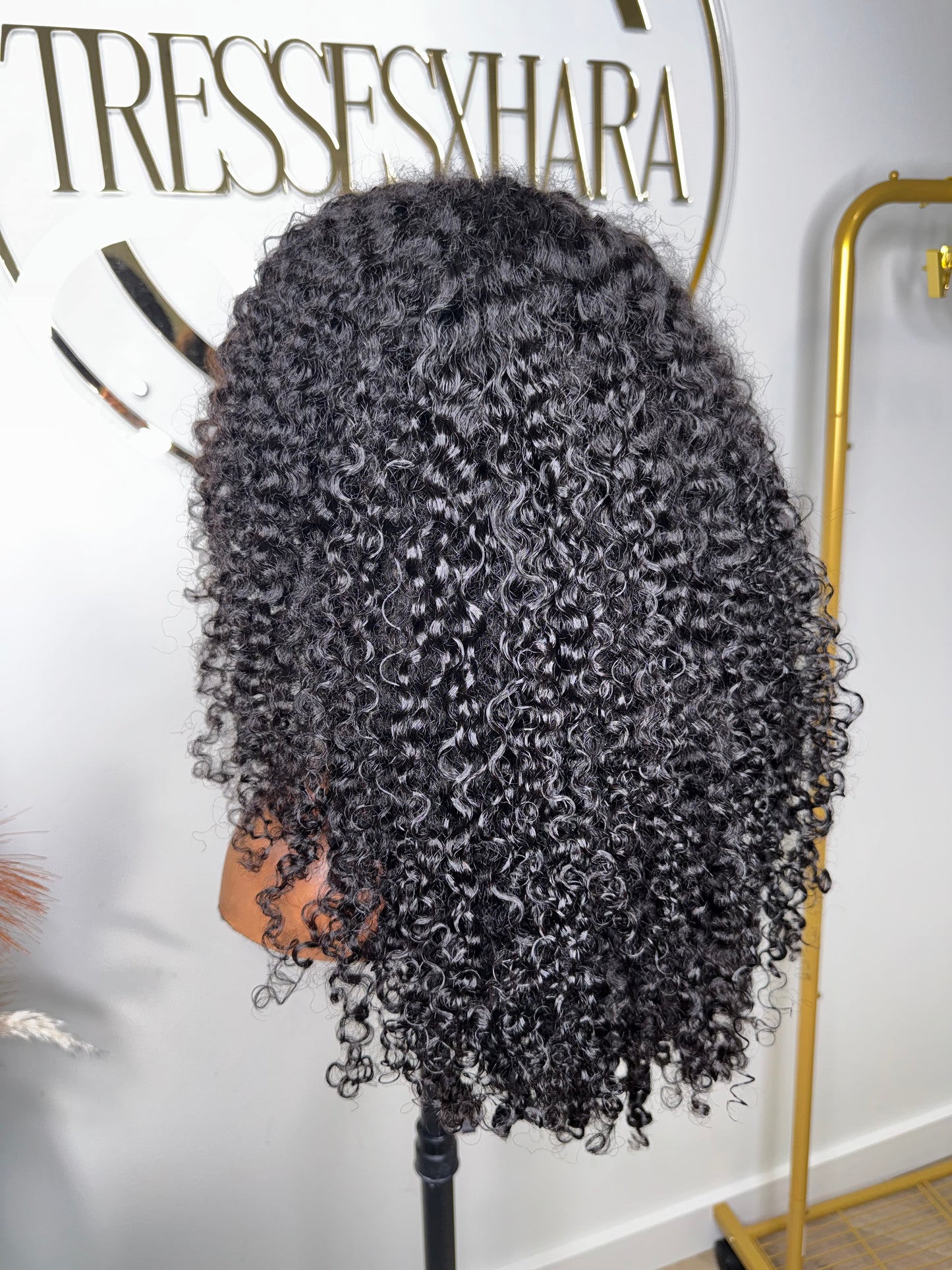 New! Plush Curly - Custom Ventilated HD Lace Unit