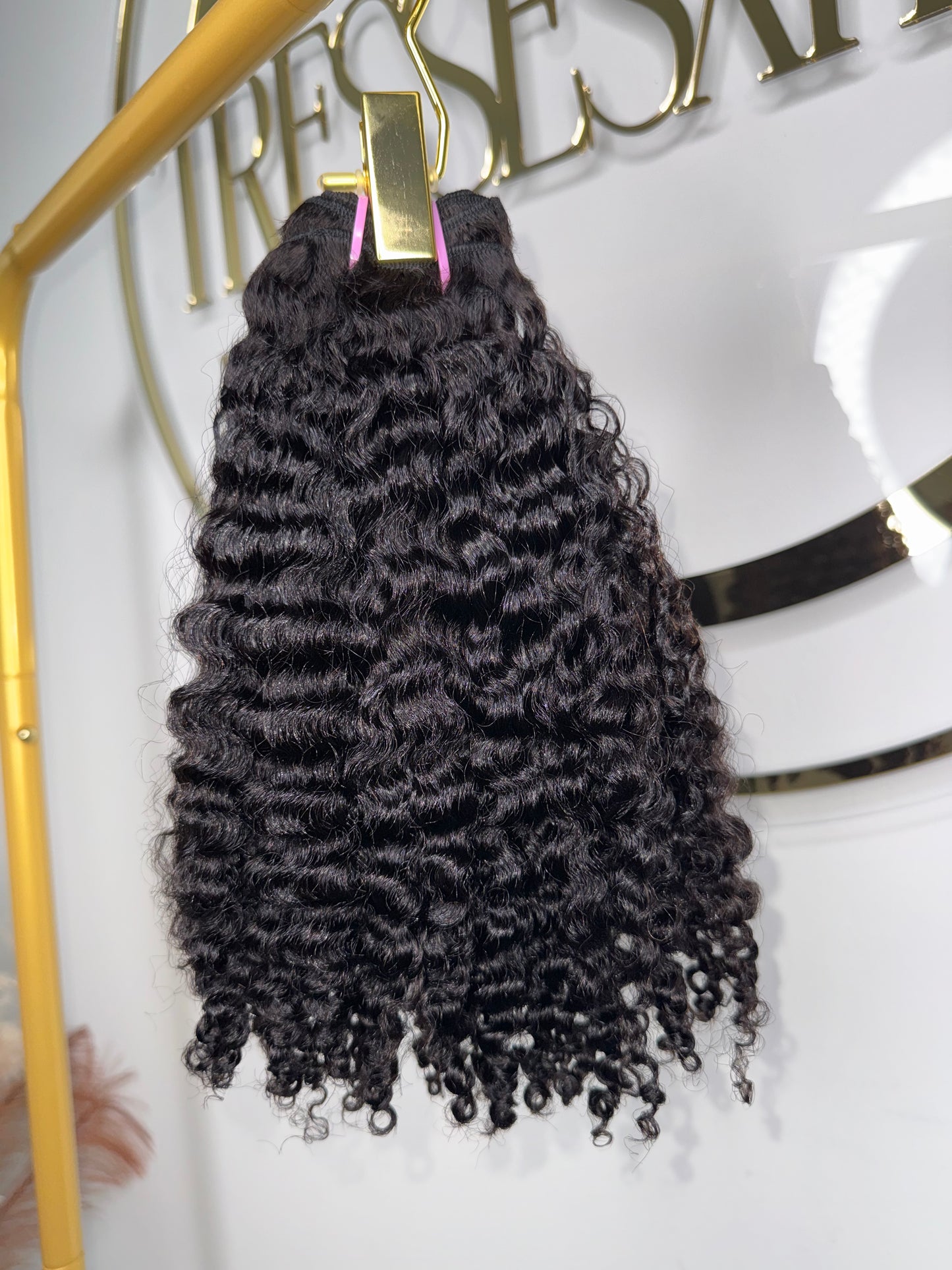 Single Kinky Curly Bundle 14”