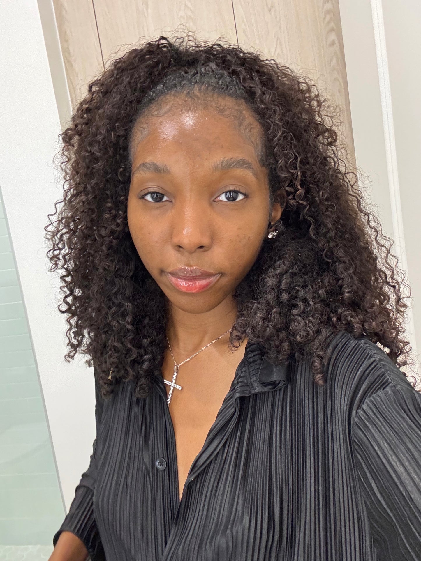 New! Venus Curly Half Wig