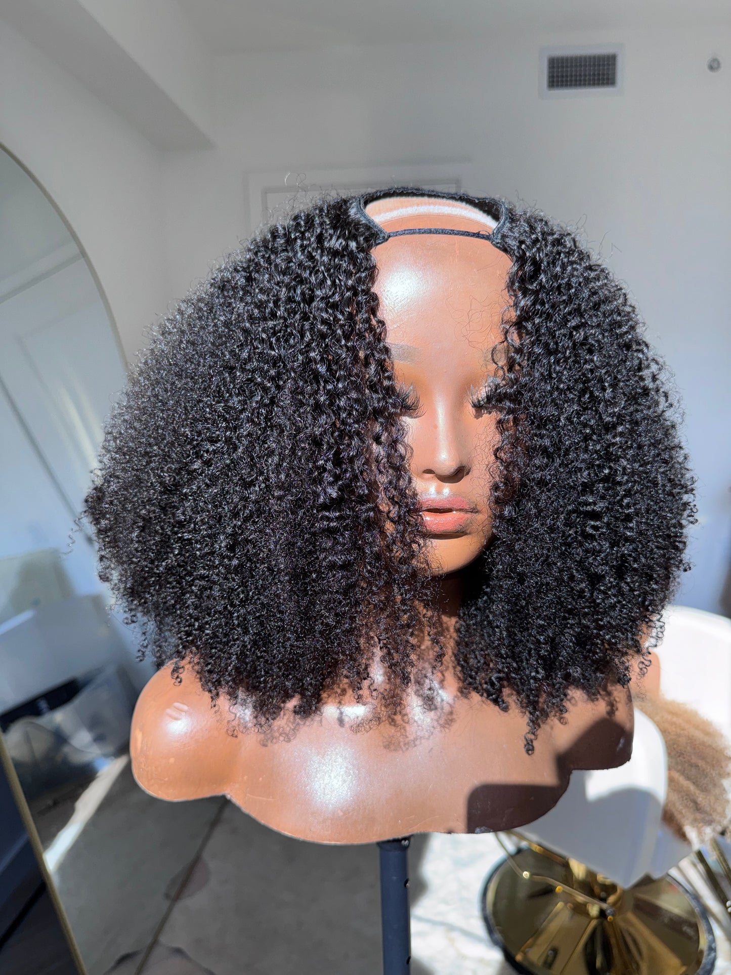 Afro Curly U-Part Wig - ZURI