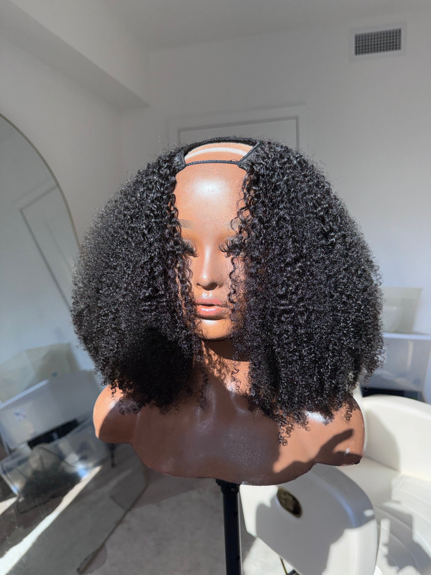 Afro Curly U-Part Wig - ZURI