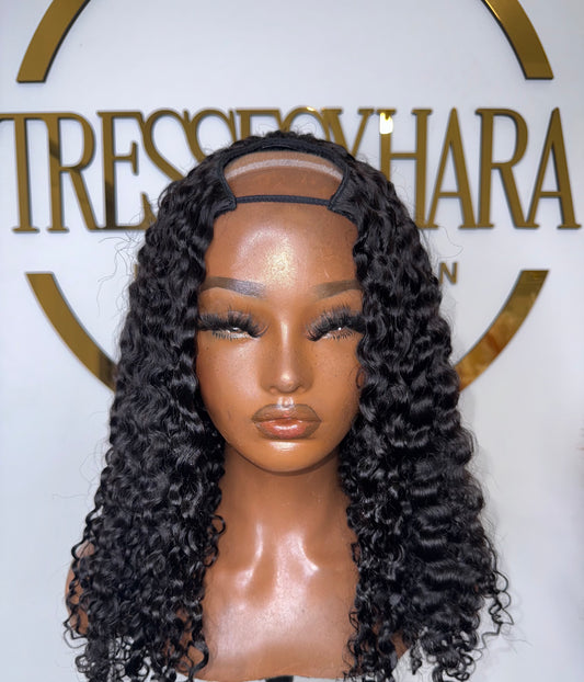 3B Curly U-Part Wig - VENUS