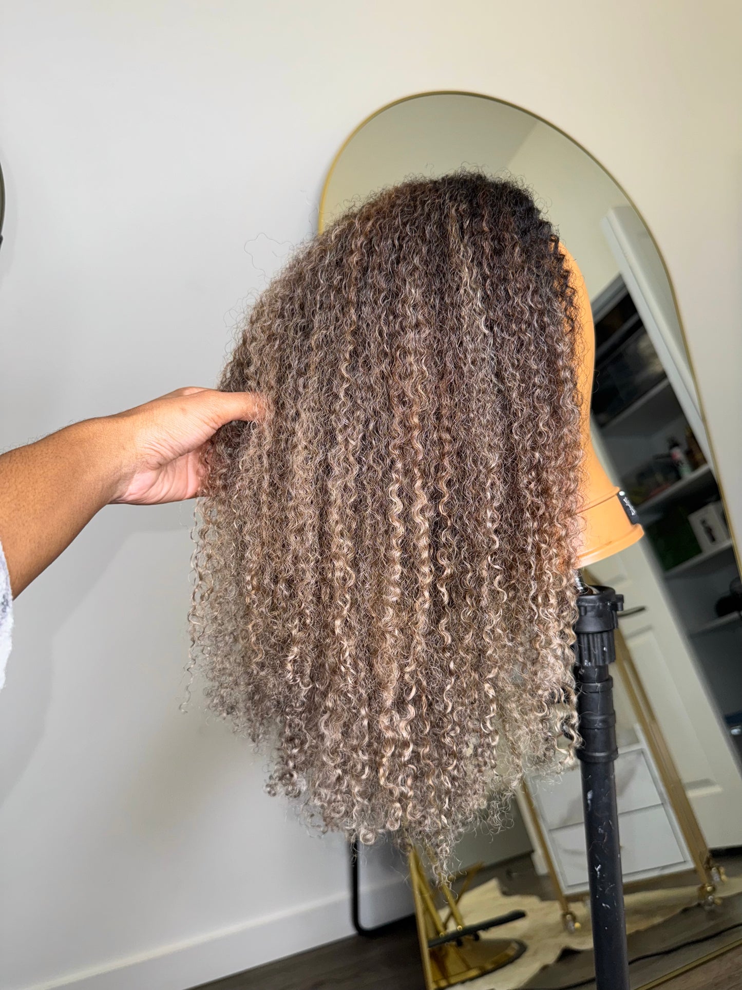 Kinky Curly Half Wig - NALA