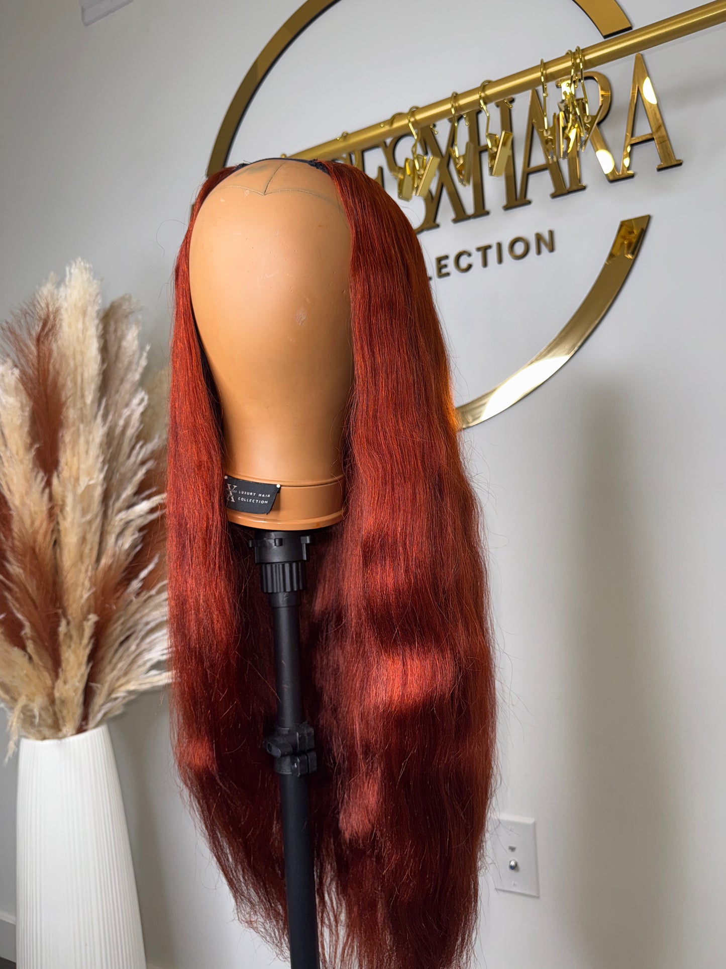 Yaki Straight U-Part Wig - IRIS