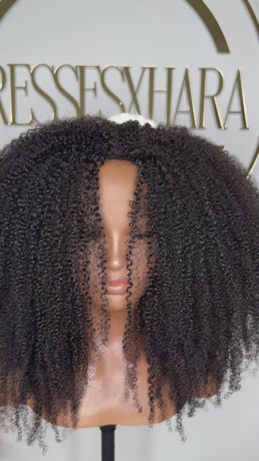 Afro Curly Half Wig - ZURI